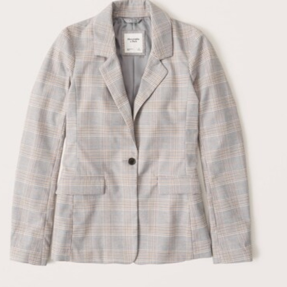 Womens plaid blazer